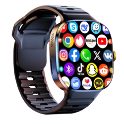 Smart Watch collection display at JJR Mobiles JJR Mart featuring Bluetooth calling, fitness tracking, AMOLED display and premium modern smartwatch designs.