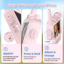 Kids Video Walkie Talkie Camera Toy with HD Screen | Toy Trendz by JJR MART