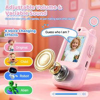 Kids Video Walkie Talkie Camera Toy with HD Screen | Toy Trendz by JJR MART
