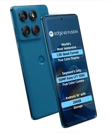 Motorola Edge 60 Fusion 5G 12GB RAM 256GB ROM