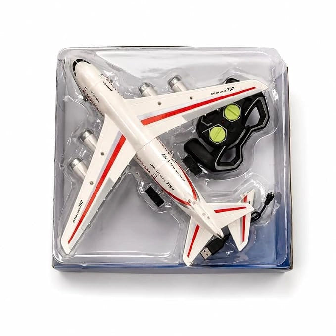 Dreamliner 787 Remote Control Airplane Toy for Kids | Toy Trendz by JJR MART