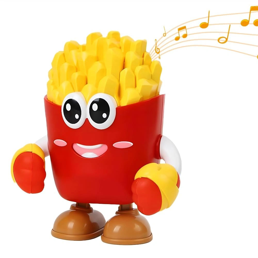 Interactive Musical French Fries Toy with Lights, Music, Talking & Voice Recording for Kids | Toy Trendz JJR Mart