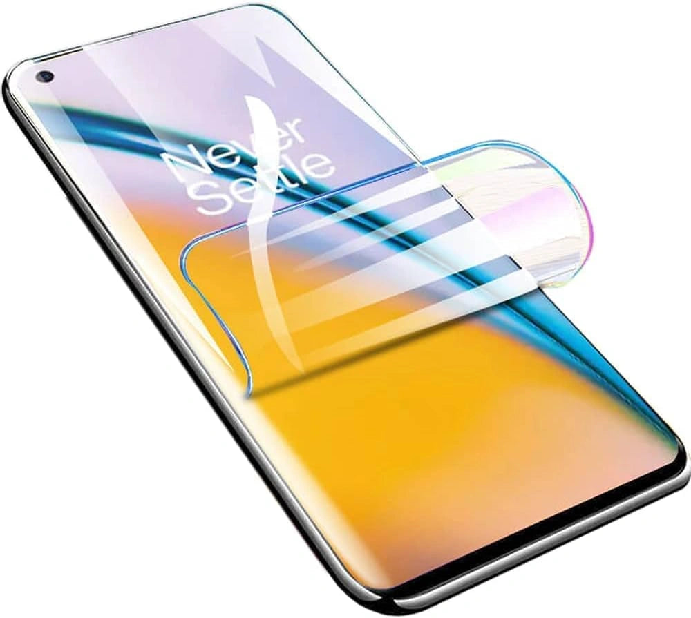 Universal hydrogel screen protector machine cut for all mobile phone models