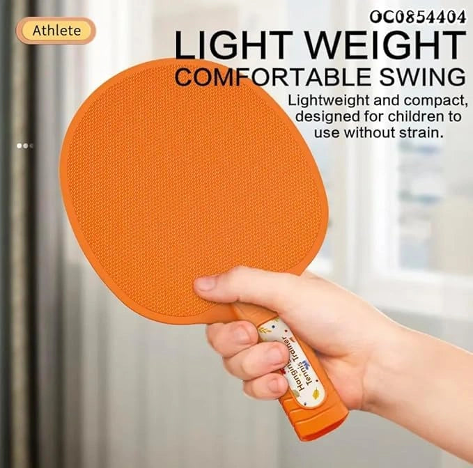 Hanging Table Tennis Trainer Set with Adjustable Height and Ping Pong Paddles | Toy Trendz by JJR MART