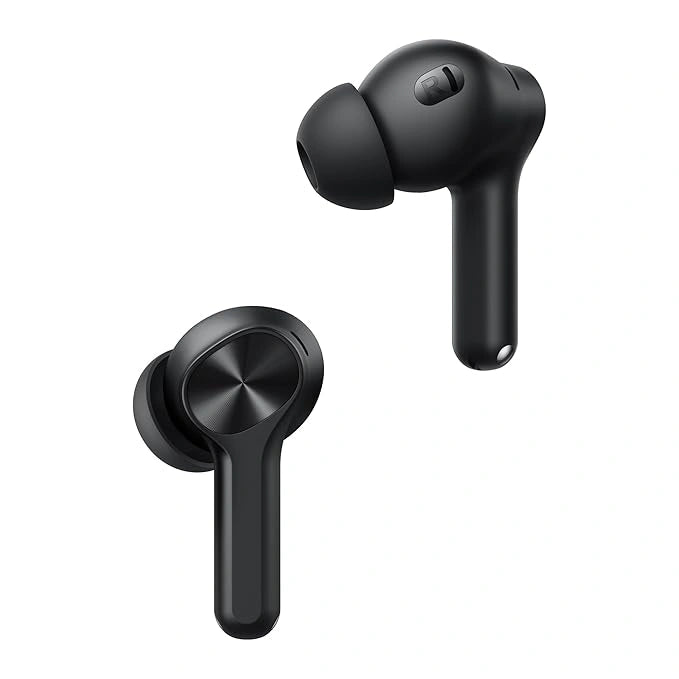 realme Buds T200x True Wireless Earbuds Pure Black with 25dB ANC, 12.4mm Bass Drivers, Bluetooth 5.4, Quad Mic AI ENC and 48 Hours Battery - JJR Mart