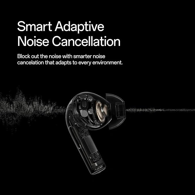 OnePlus Buds 3 ANC Harmonic Gray True Wireless Earbuds with Smart ANC and 44 Hours Battery - JJR Mart