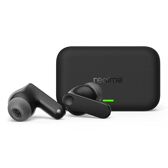 realme Buds T500 Pro Chocolate True Wireless Earbuds with 50dB ANC, 12.4mm Hi-Res Drivers, LHDC 5.0, Bluetooth 6.1, 56 Hours Playback and 6-Mic AI ENC - JJR Mart