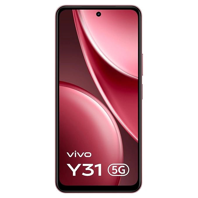 vivo Y31 5G Pink Smartphone with 50MP AI Camera, 6500mAh Battery, IP68/IP69 Rating | JJR Mobiles JJR Mart Thoothukudi
