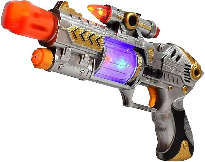Infrared Laser Sound Gun with Lights