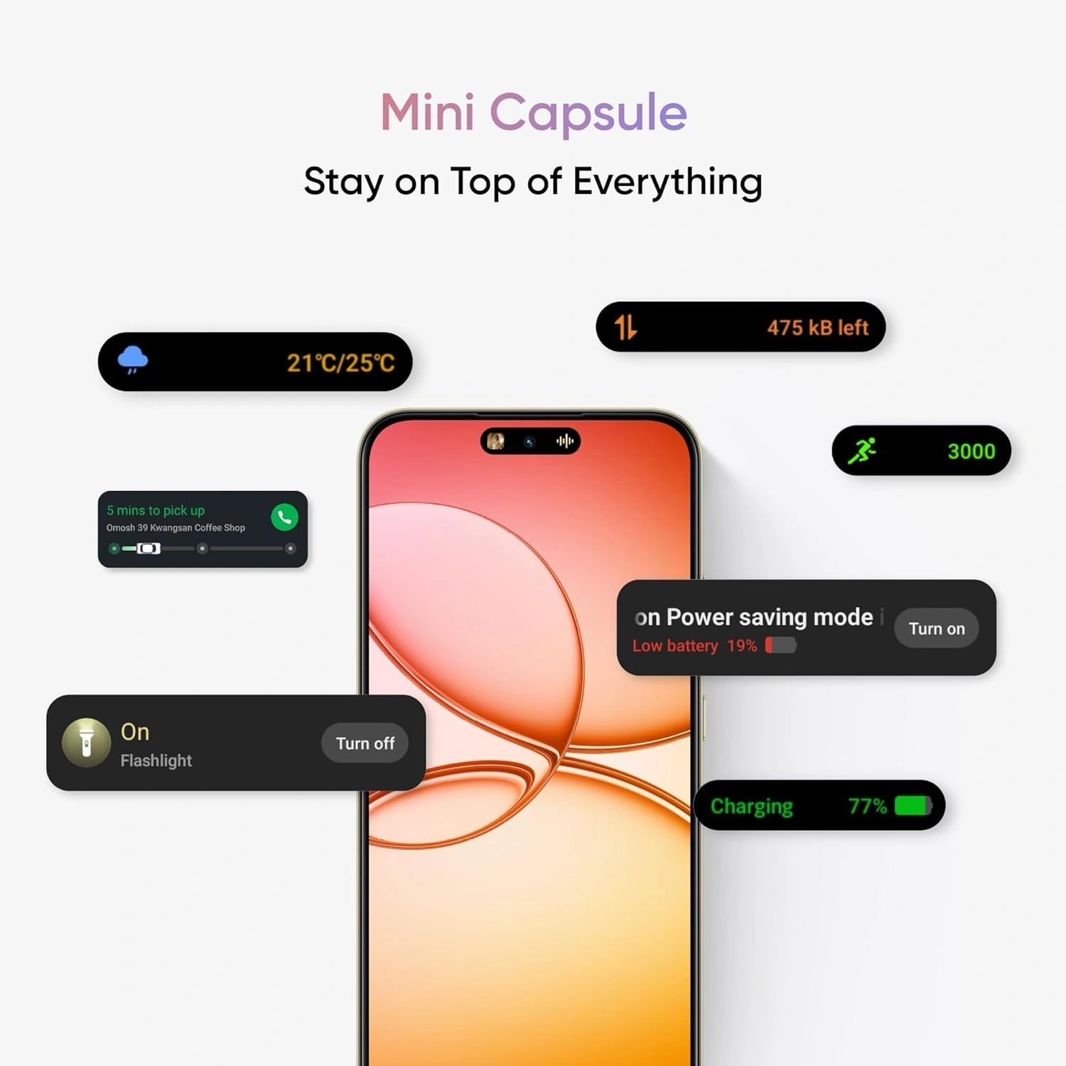 realme 15T 5G Pearl White with 8GB RAM, 256GB Storage, 7000mAh Battery, 50MP AI Front & Rear Camera, AMOLED Display available at JJR Mobiles & JJR Mart Thoothukudi