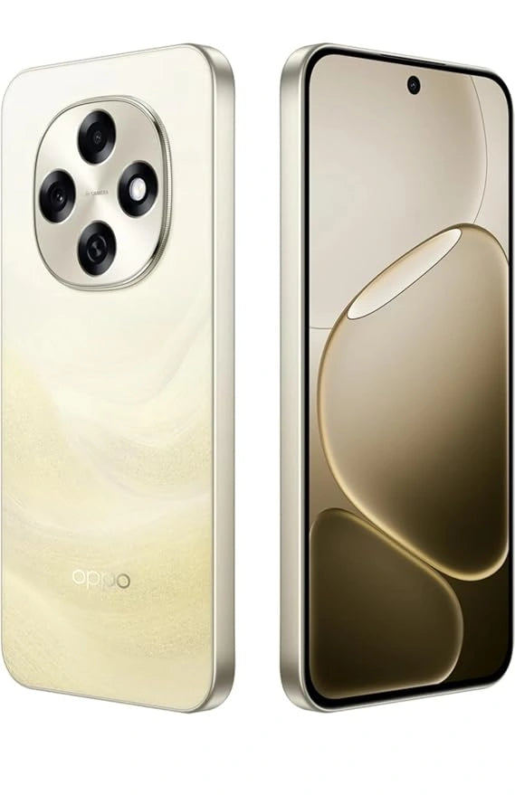 OPPO F31 Pro 5G Gold Smartphone with 50MP OIS Camera, 7000mAh Battery and AMOLED Display - JJR Mobiles & JJR Mart