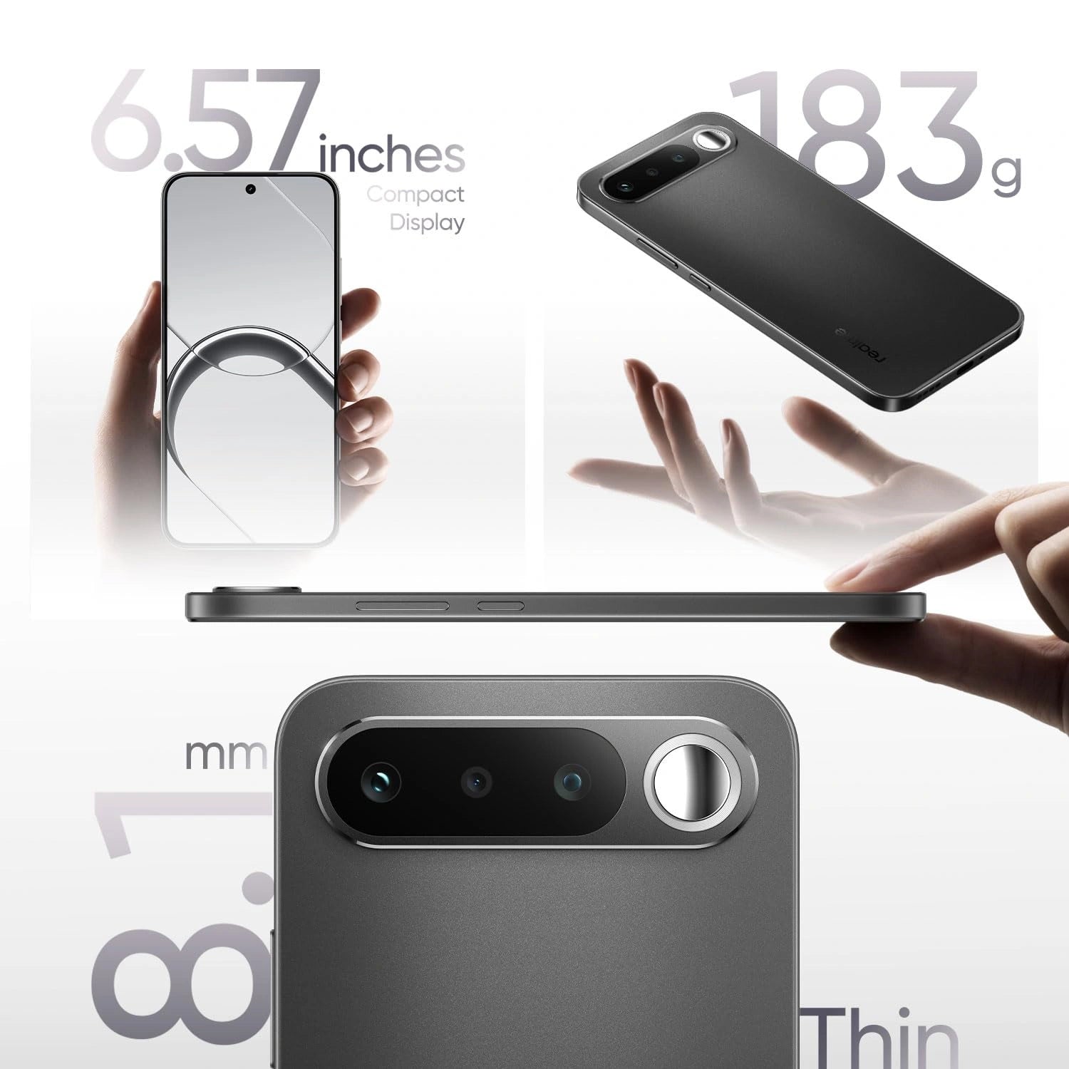 realme 16 5G 12GB+256GB Air Black