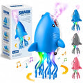Electric Dancing Shark Toy with LED Lights, Music, Spray Mist and Obstacle Avoidance for Kids | Toy Trendz JJR MART