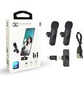 K9 Wireless Lavalier Microphone with Type-C Receiver for Android smartphones, perfect for video recording, YouTube, Instagram Reels, interviews and live streaming.