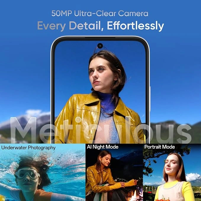 OPPO A6 5G 4GB RAM 128GB Storage Smartphone with 7000mAh Battery, 120Hz Display and 50MP AI Camera | JJR Mobiles JJR Mart