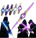Fire Spiral Double-Edged LED Light Sword Toy with Sound, Rotating Action and Colorful LED Lights for Kids, Teens and Collectors available at JJR Mart Toy Trendz.