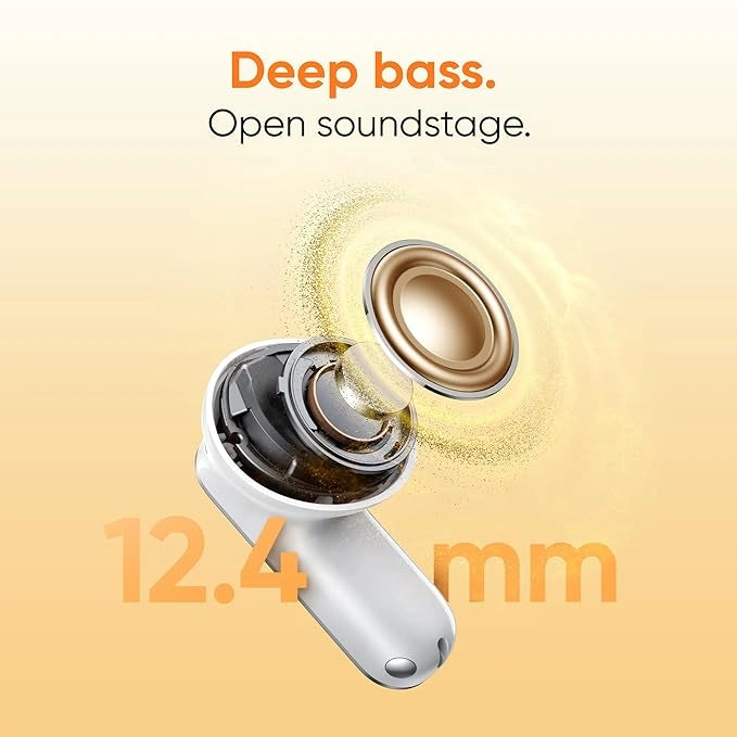 realme Buds T500 Pro Chocolate True Wireless Earbuds with 50dB ANC, 12.4mm Hi-Res Drivers, LHDC 5.0, Bluetooth 6.1, 56 Hours Playback and 6-Mic AI ENC - JJR Mart