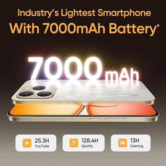 realme 15T 5G Pearl White with 8GB RAM, 256GB Storage, 7000mAh Battery, 50MP AI Front & Rear Camera, AMOLED Display available at JJR Mobiles & JJR Mart Thoothukudi