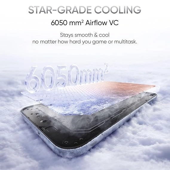 realme 16 5G Air Black with 7000mAh battery, 60W fast charging, AMOLED 120Hz display, 50MP AI camera and Dimensity 6400 Turbo processor