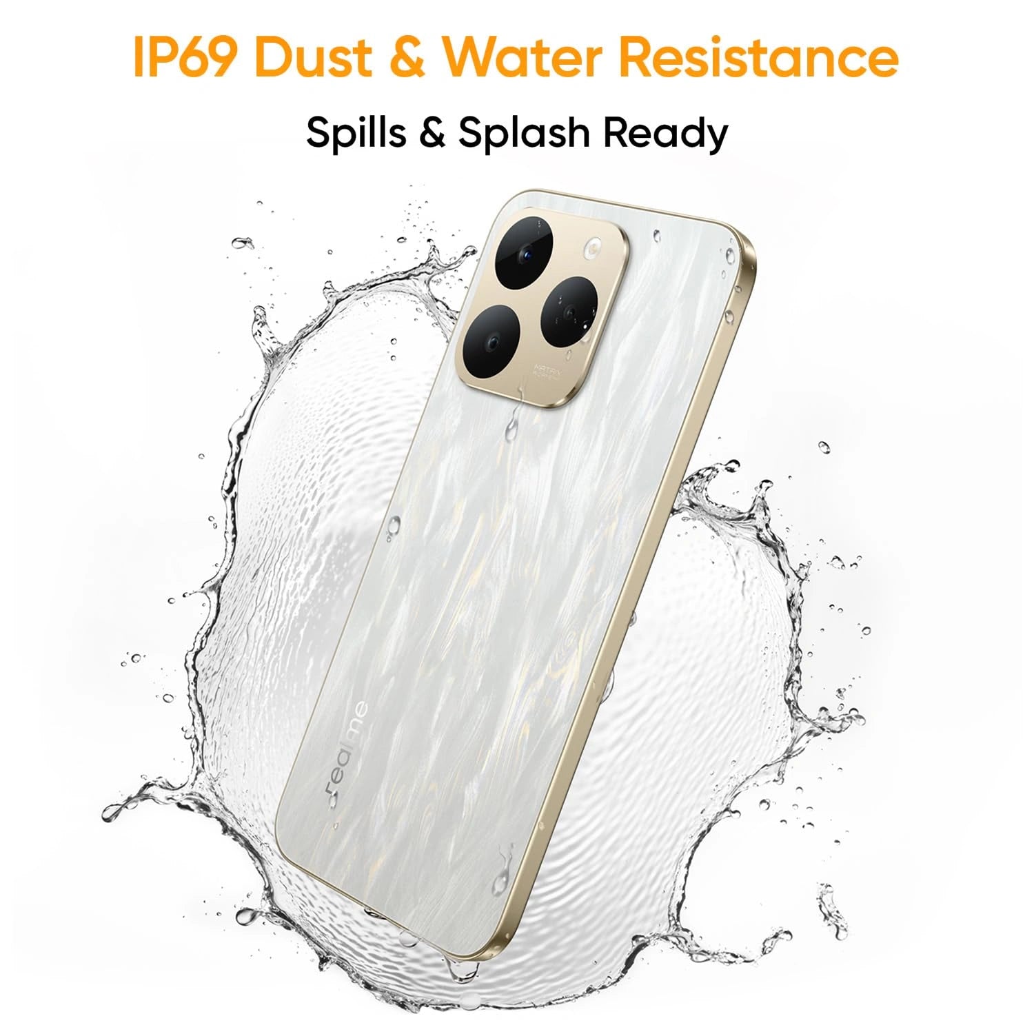 realme 15T 5G Pearl White with 8GB RAM, 256GB Storage, 7000mAh Battery, 50MP AI Front & Rear Camera, AMOLED Display available at JJR Mobiles & JJR Mart Thoothukudi