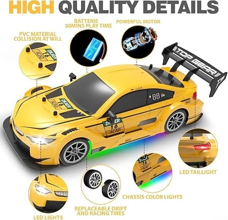 4WD Drift RC Racing Car for Kids
