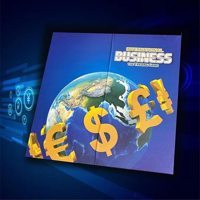 International Business Trading Board Game with Money, Dice, Playing Tokens and Property Cards | Toy Trendz by JJR MART