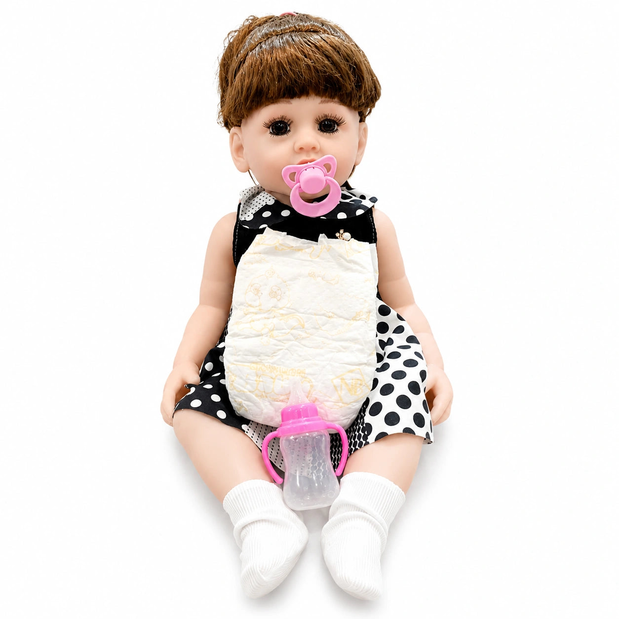 Soft silicone baby doll toy for kids with realistic design – Toy Trendz by JJR Mart