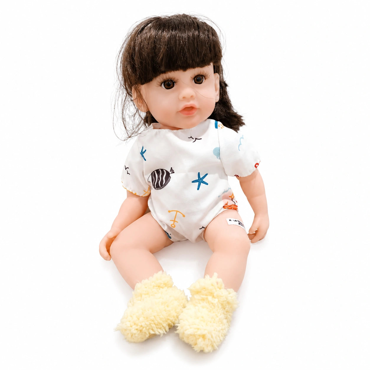 Soft silicone baby doll toy for kids with realistic design – Toy Trendz by JJR Mart