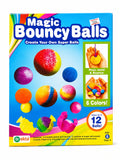 Magic Bouncy Balls DIY activity kit with colourful crystal powder, reusable moulds and bounce ball making set for kids age 8+ available at Toy Trendz and JJR Mart