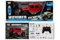 Red Hummer 4x4 rechargeable RC SUV toy with app control and rubber tyres from Toy Trendz JJR Mart.