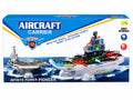 Aircraft Carrier toy with lights, music, and bump go action for kids from Toy Trendz JJR Mart.