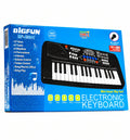 37 keys electronic keyboard musical toy with microphone, rhythms, tones, and demo songs for kids age 4+, available at Toy Trendz by JJR Mart Thoothukudi.
