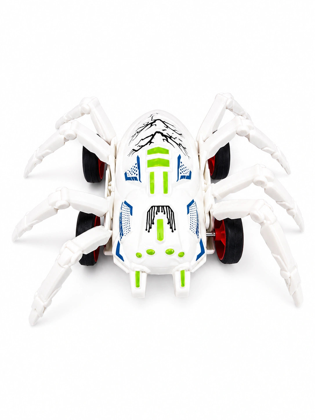 Random color walking spider toy for kids with moving legs and rolling wheels from Toy Trendz JJR Mart