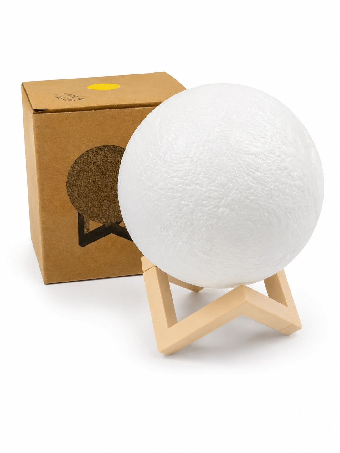 3D Moon Lamp night light with wooden stand available at JJR Mart and Toy Trendz Thoothukudi