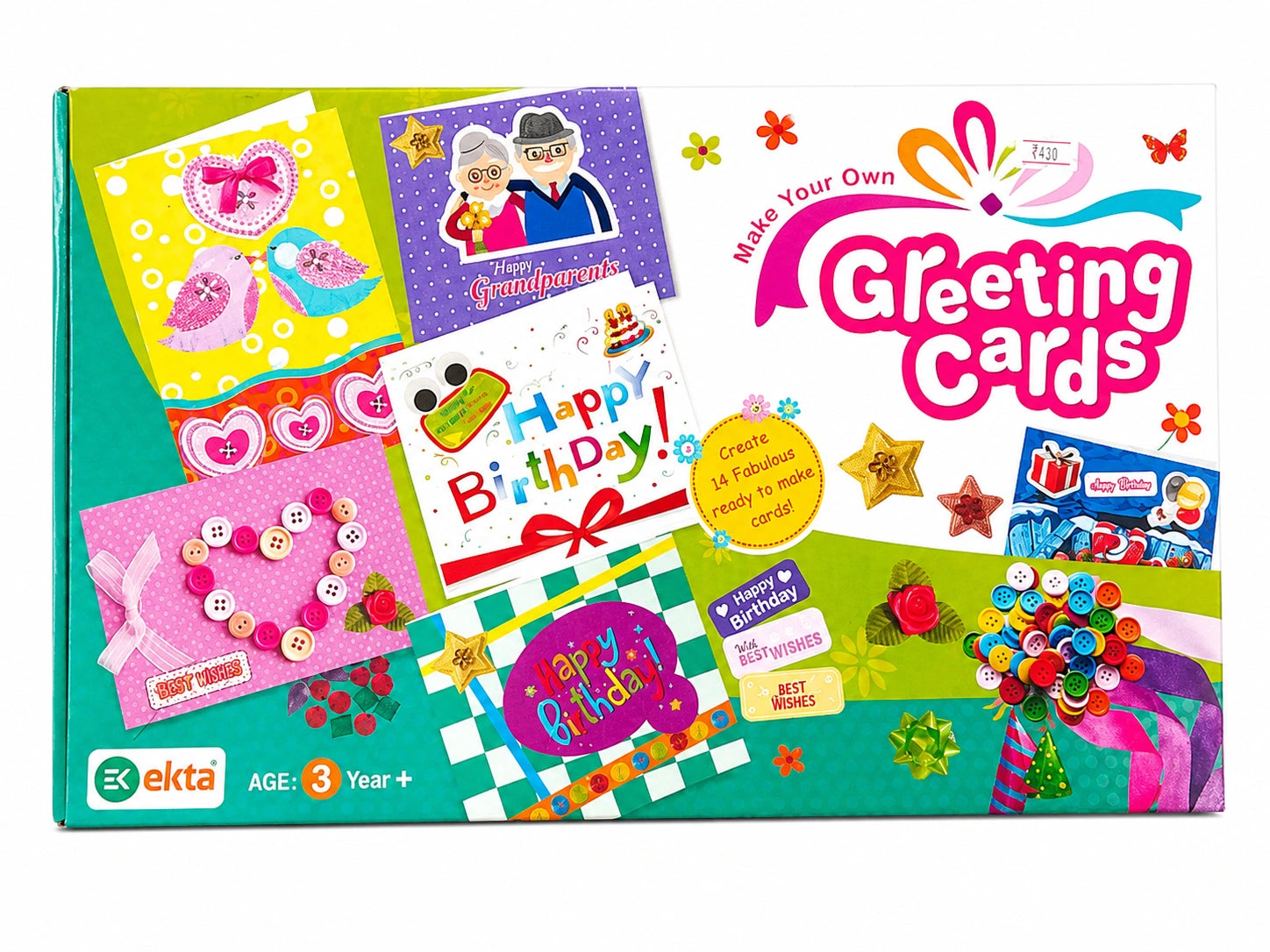 DIY Greeting Cards Craft Kit for Kids | Creative Card Making Set