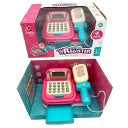 Kids Cash Register Pretend Play Toy with Scanner and Calculator | Toy Trendz by JJR MART