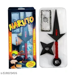 Naruto Ninja Cosplay Set with Kunai, Shuriken and Headband | Toy Trendz by JJR MART