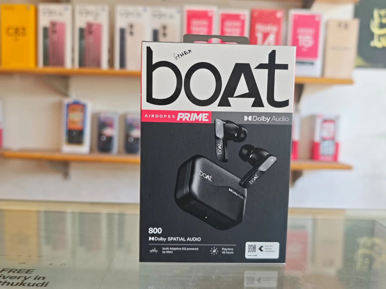 boAt Airdopes Prime 800 Dolby Audio – 40H Playback