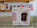 Noise ColorFit Pulse Hyper smartwatch with 1.83 inch TFT display and pink strap smartwatch box at JJR Mobiles