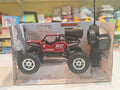Kivano Crawler-X 1:18 Scale RC Rock Crawler Car with spray smoke effect, alloy body, oversized off-road tyres, suspension system and remote control available at Toy Trendz by JJR Mart Thoothukudi.