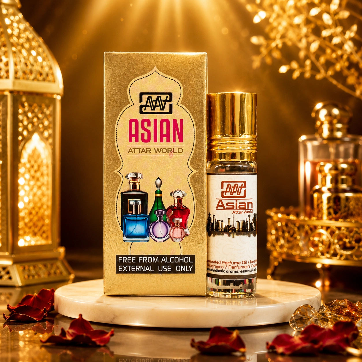 Smooth Girl 6ml Fruity Musky Attar Perfume Oil Roll-On Bottle | Long Lasting Alcohol Free Perfume