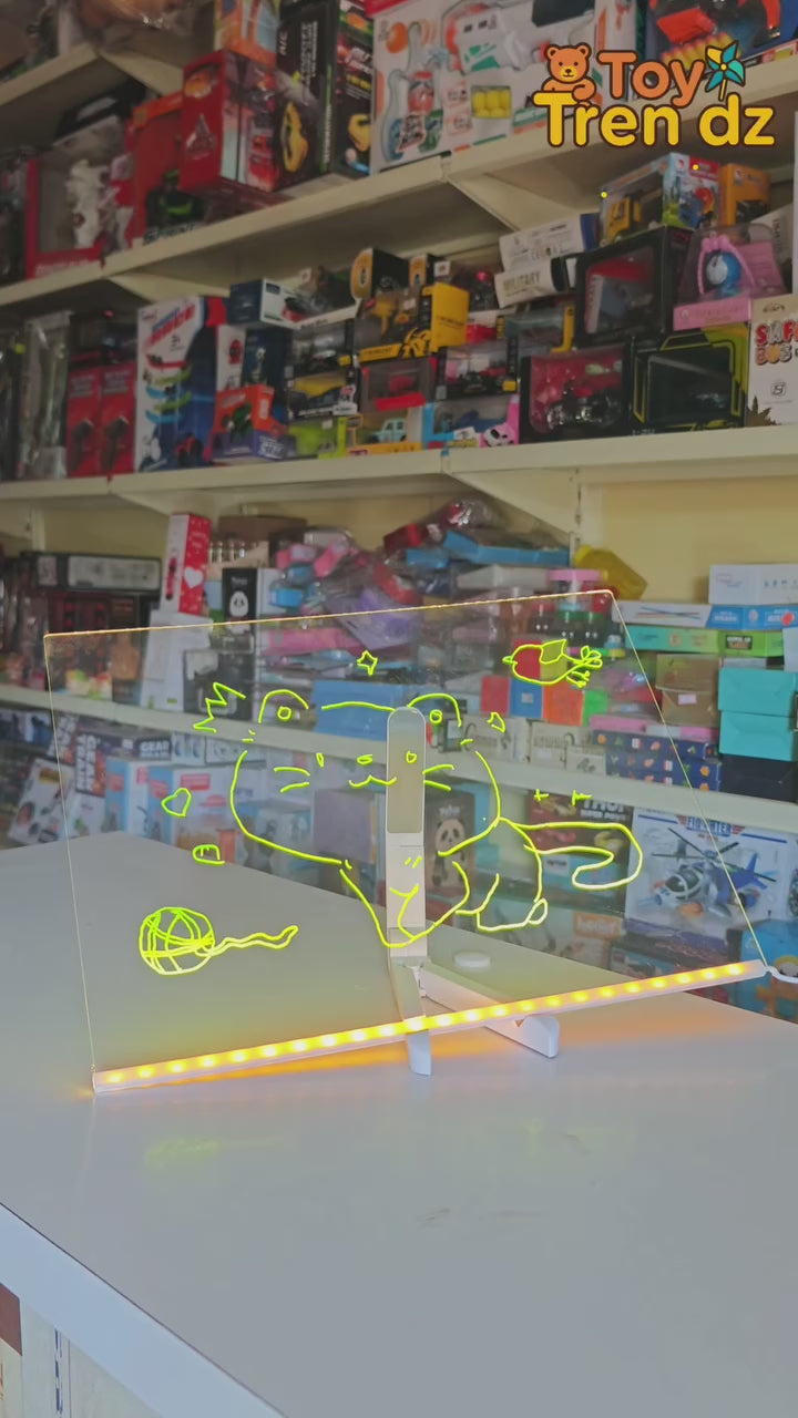 LED Acrylic Message Board with RGB Light