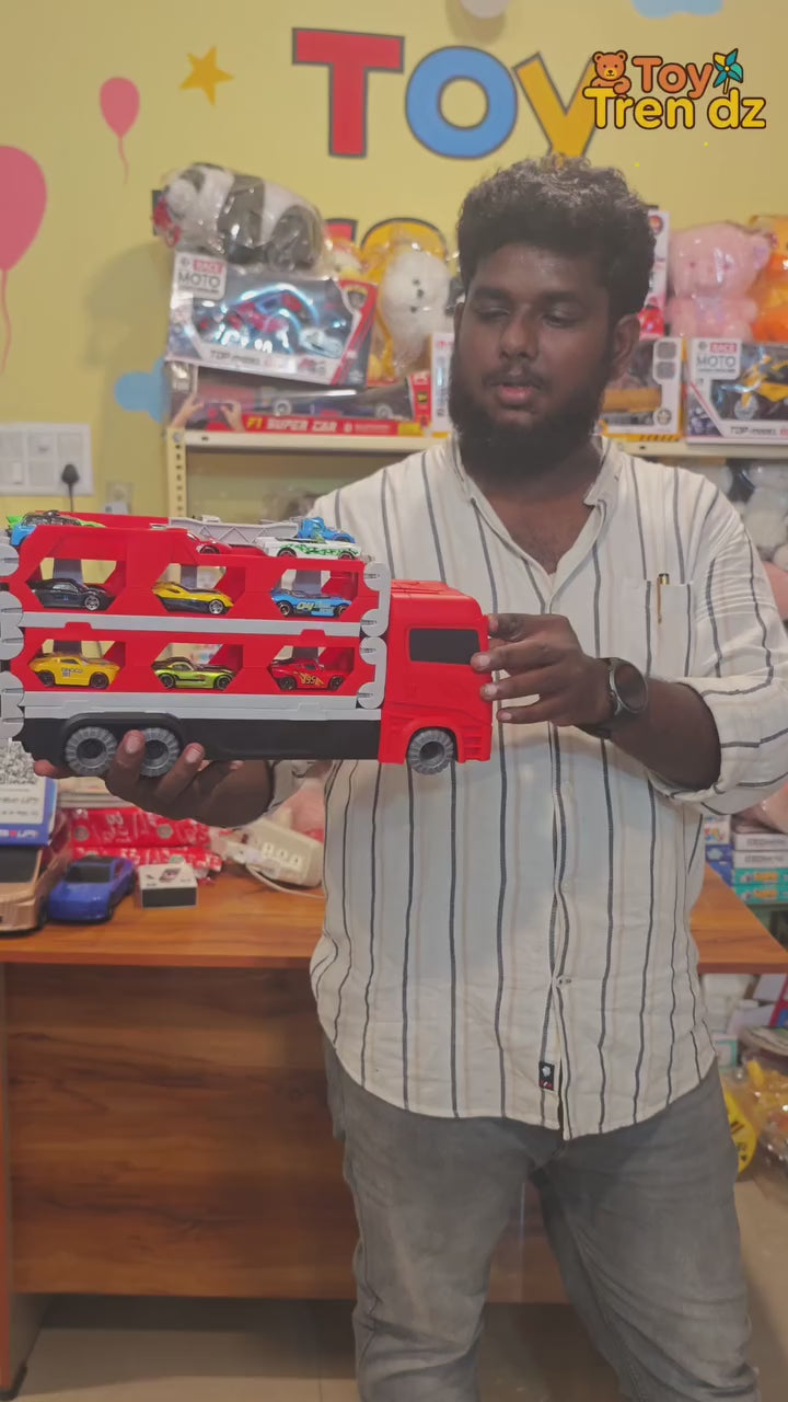 Lightning McQueen Car Carrier Truck Play Set