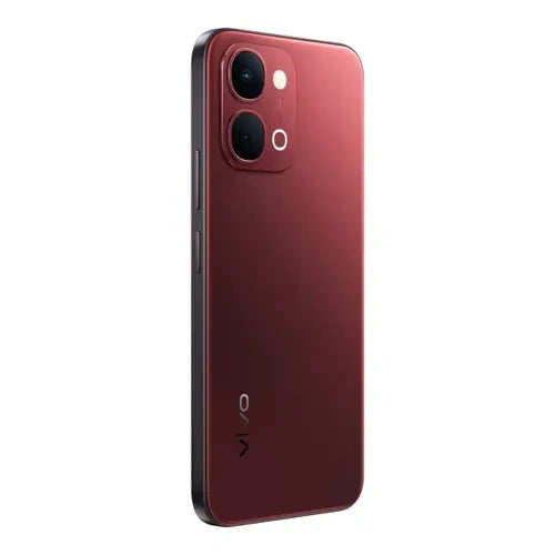 Vivo Y51 Pro 5G Crimson Red smartphone with 8GB RAM, 128GB storage, 50MP camera and 7200mAh battery
